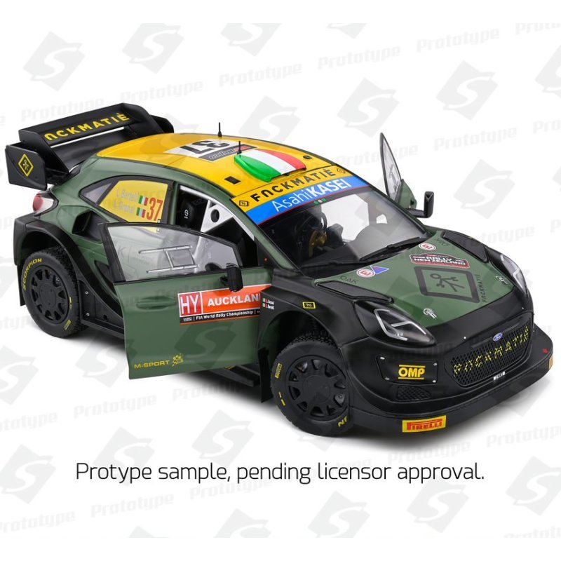 Ford Puma Rallye Hybrid Black #7 BERTELLI/GRANAI Rally New Zeland 2022