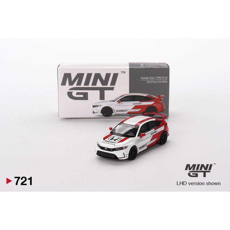 Honda Civic Type R #2  Pace Car White 2023