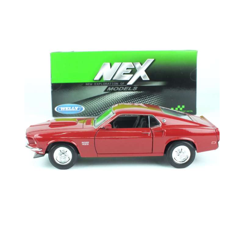 Ford Mustang Boss 429 Red 1969