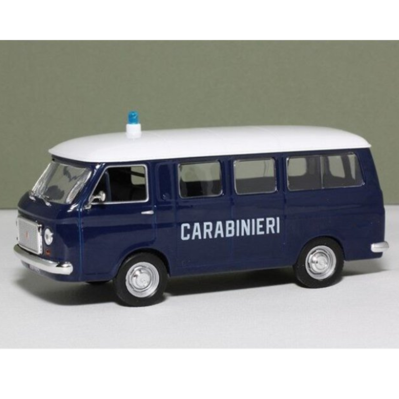 Fiat 238 Mini Van *Police cars of the world series* White/Blue
