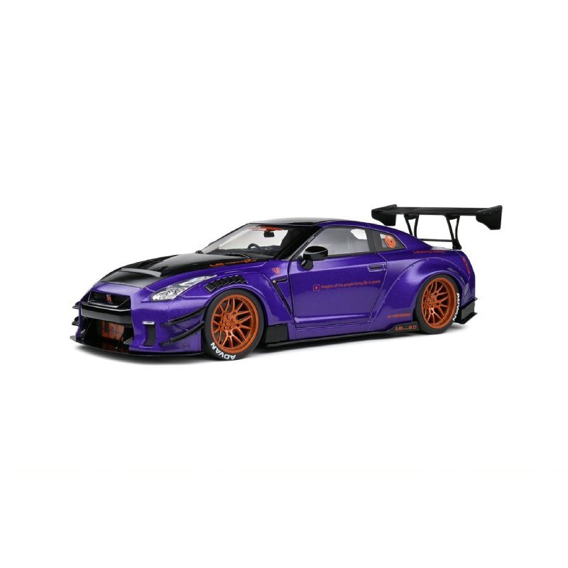 NISSAN GT-R (R35) W/ LIBERTY WALK BODY KIT 2.0 PURPLE 2022