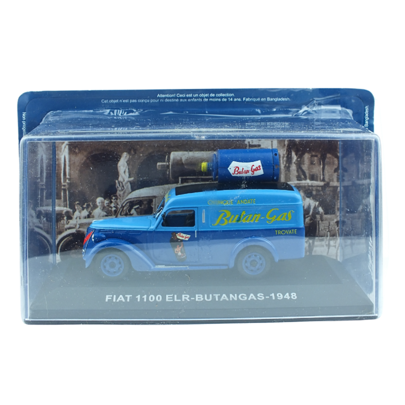  Fiat 1100 ELR Delivery Van *Butane Gas*, blue 1948