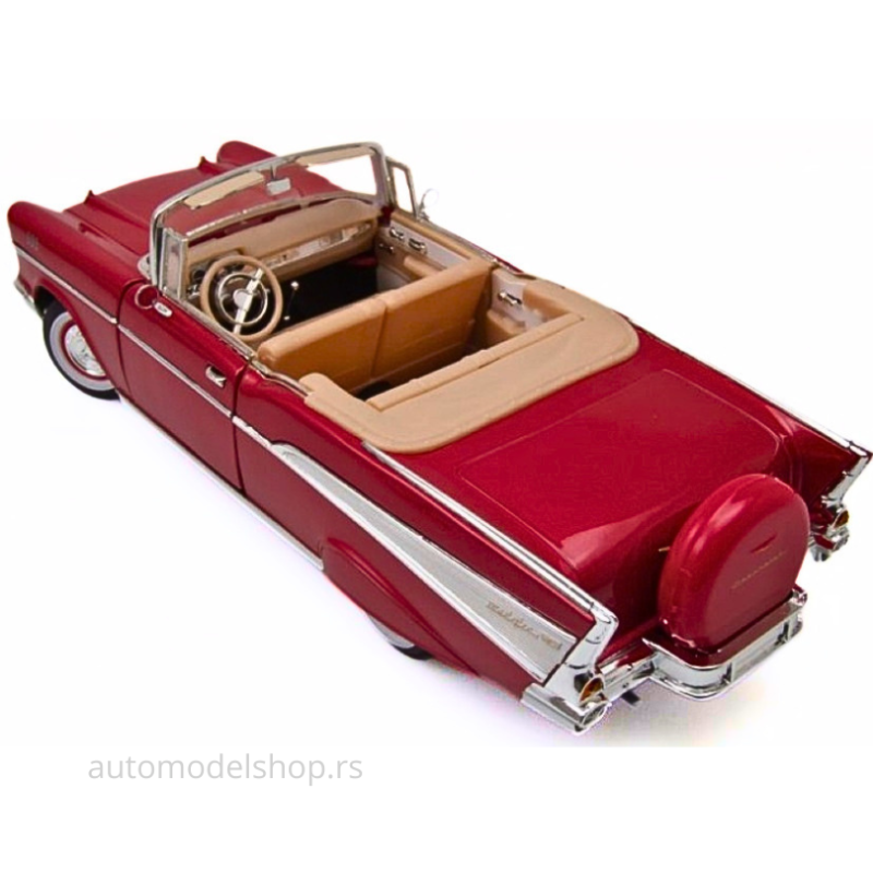 Chevrolet Bel Air Convertible - Red - 1957