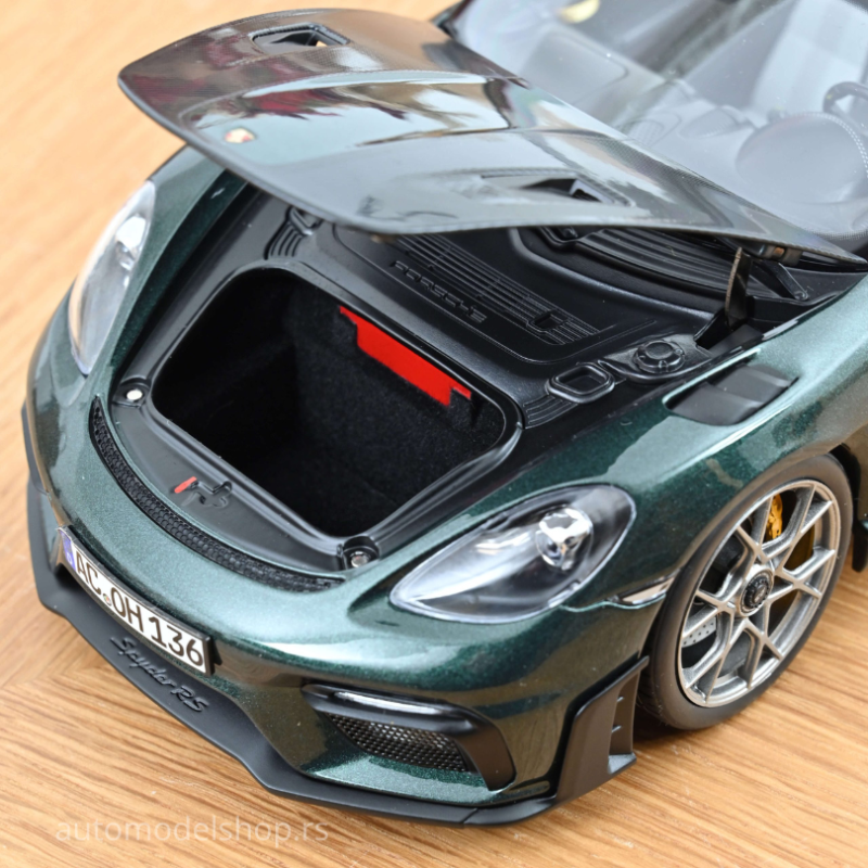 Porsche 718 Spyder RS w/ Weissach Pack - Forest Green - 2023