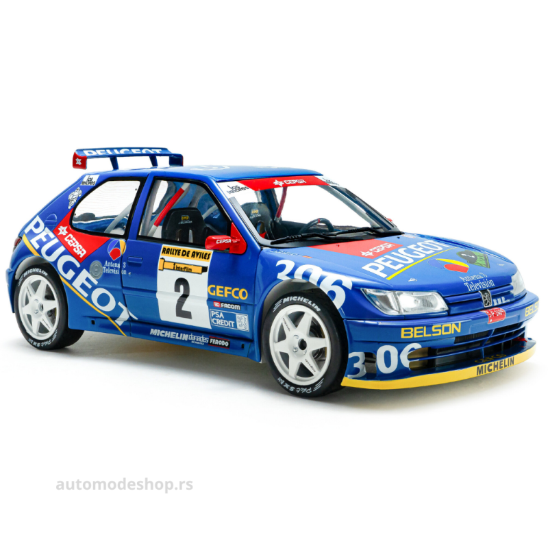 Peugeot 306 Maxi – Rallye de Avilès – #2 J.Azcona / J.Billmaier – 1997