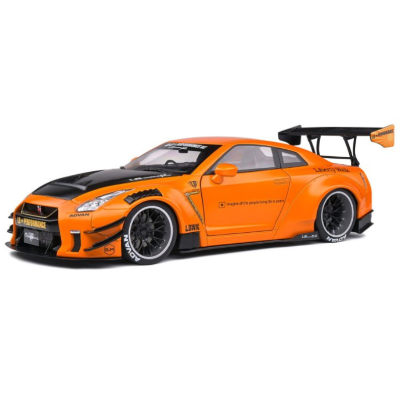 NISSAN GTR 35 LB WORK TYPE 2 - ORANGE METALLIC