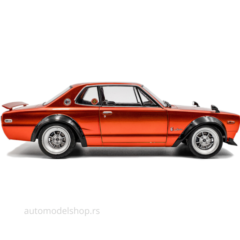 Nissan Skyline (C10) Hakosuka SOLIDO WORKS – orange metallic – 1970 