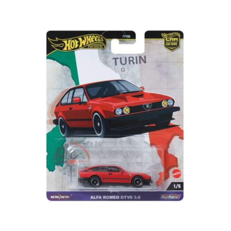 Alfa Romeo GTV6 3.0ltr, red