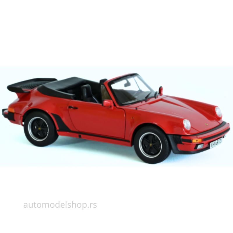 Porsche 911 Turbo Cabriolet - Red - 1987