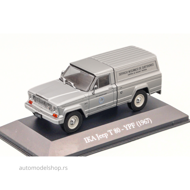 Ika Jeep T80 Service Vehicle - Silver -1967 