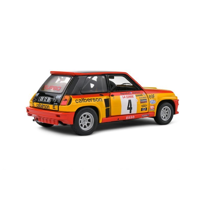 RENAULT 5 TURBO YELLOW #4 RAGNOTTI/ANDRIE TOUR DE CORSE  ,1980