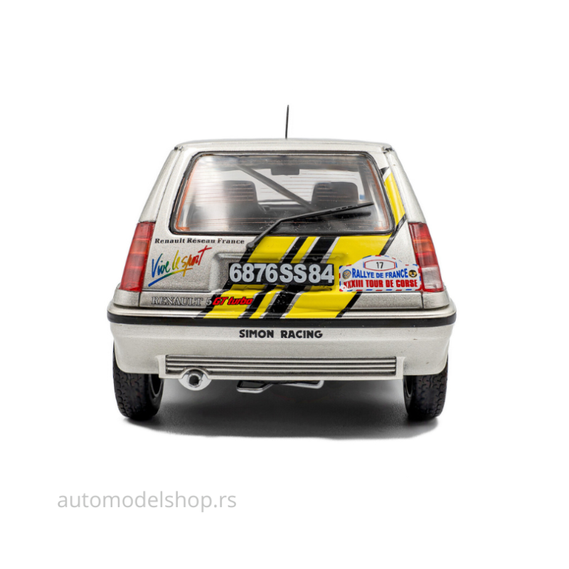 Renault 5 GT Turbo MK2 – Tour de Corse – #17 A.OREILLE – 1989