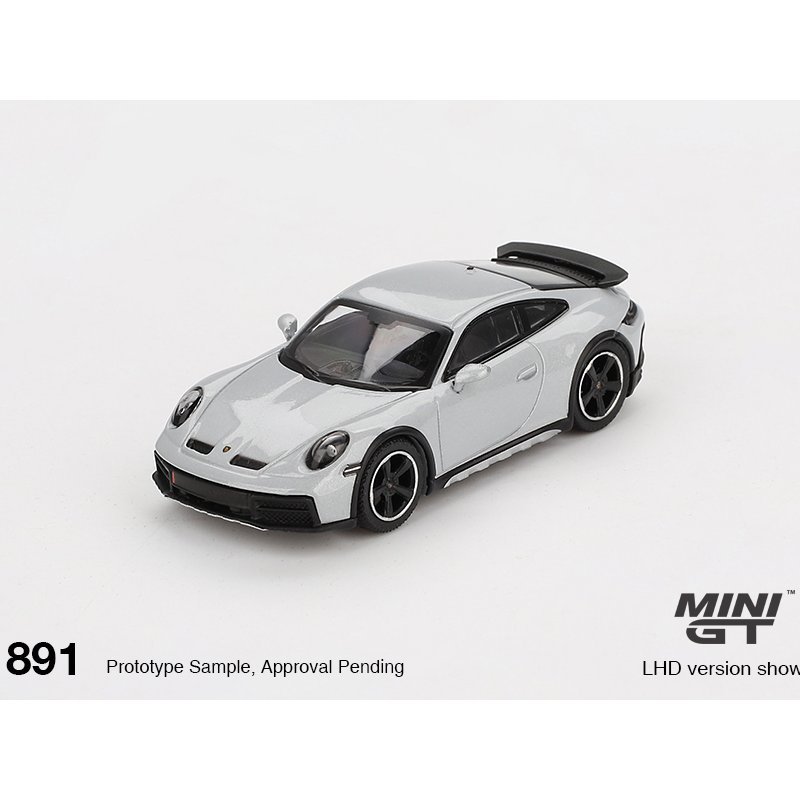 Porsche 911 Dakar Ice Gray Metallic 2023