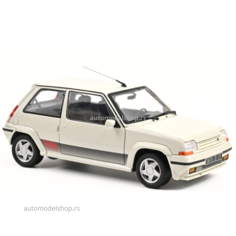 Renault 5 Supercinq GT Turbo Ph II - Panda White - 1989
