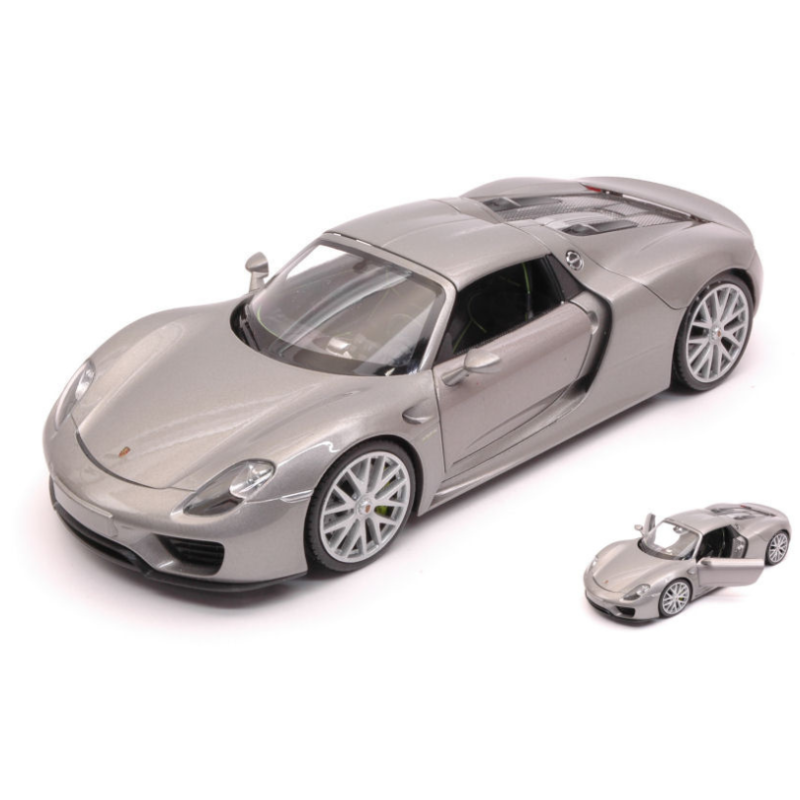 Porsche 918 Spyder  Silver 2015