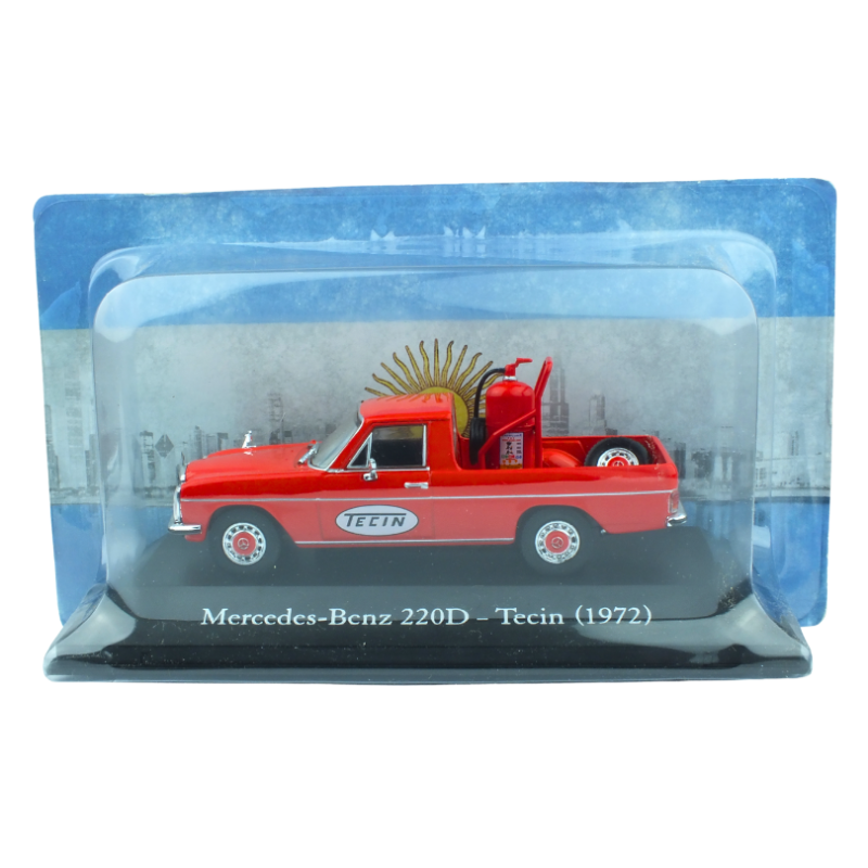 Mercedes Benz 220d tecin, red 1972
