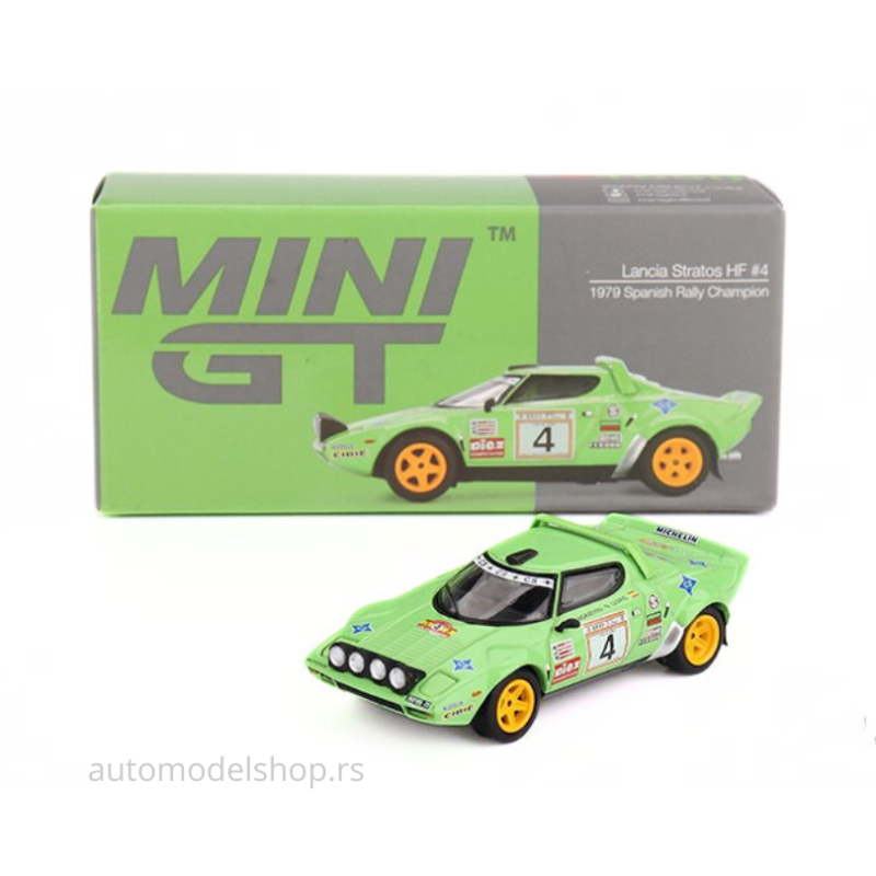 Lancia Stratos HF #4 Spanish Rally Champion - 1979 