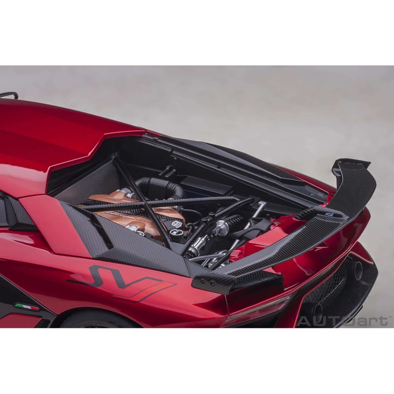 Lamborghini Aventador SVJ  rosso efesto/metallic red 2019