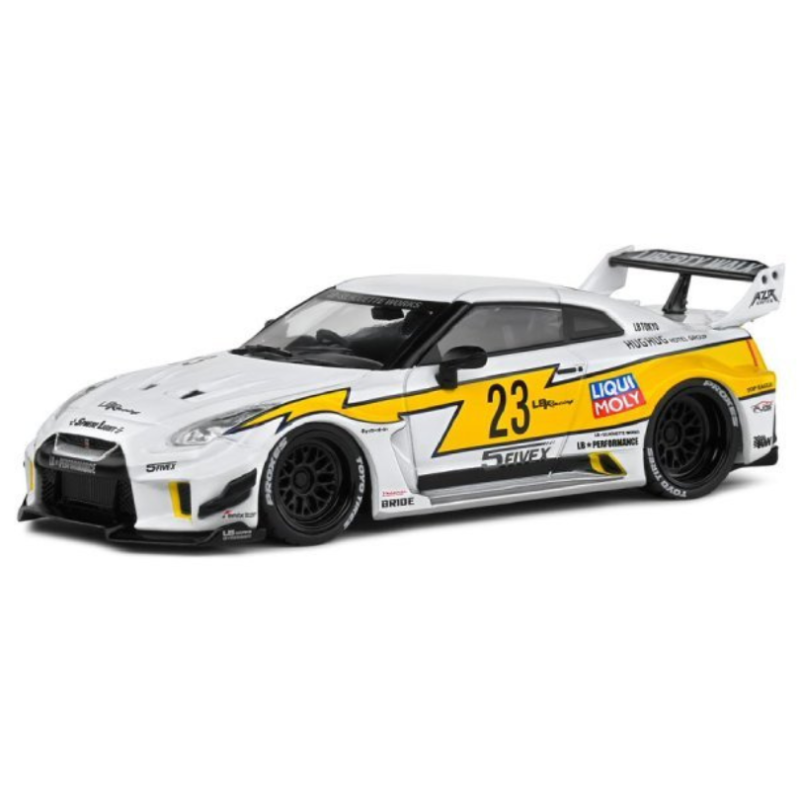 NISSAN GTR35 LBWK SILHOUETTE WHITE 2019