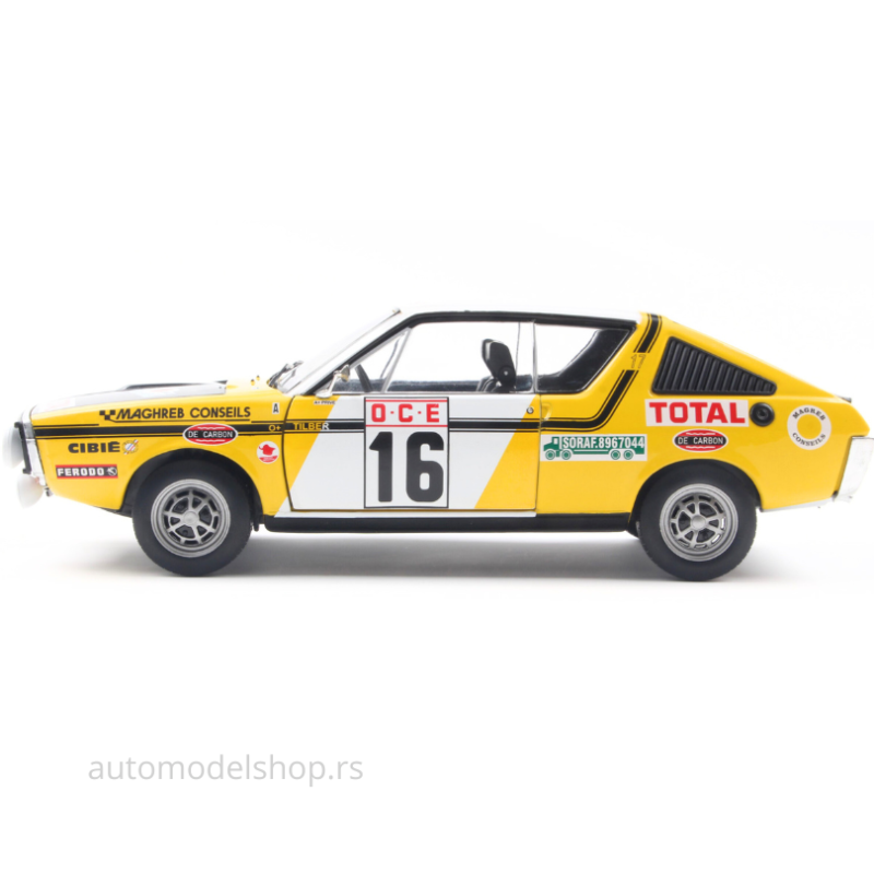Renault 17 Ph.1 – Rallye Du Maroc – #23 PRIVE/ TILBERT – 1976