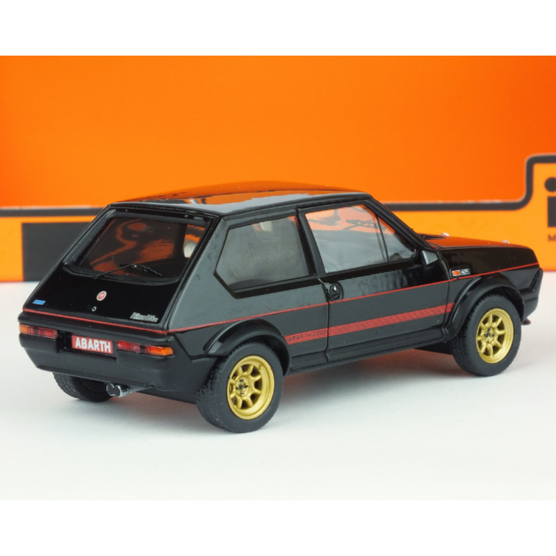 Fiat Ritmo Abarth Gr2 - Black - 1979