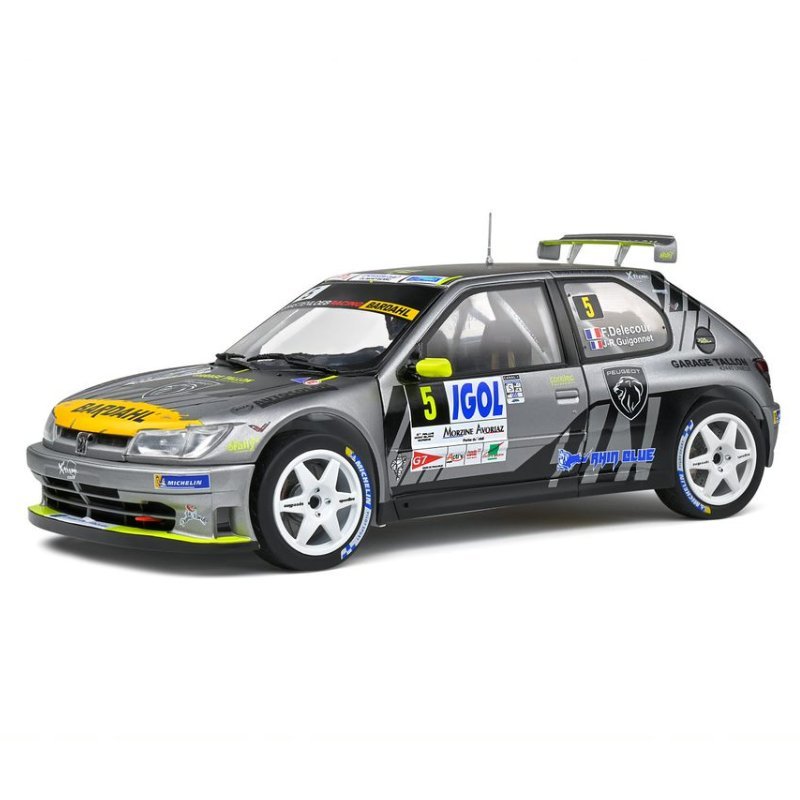 PEUGEOT 306 MAXI GREY #5 F.DELECOUR / J.R.GUIGONNET RALLYE DU MONT BLANC 2021