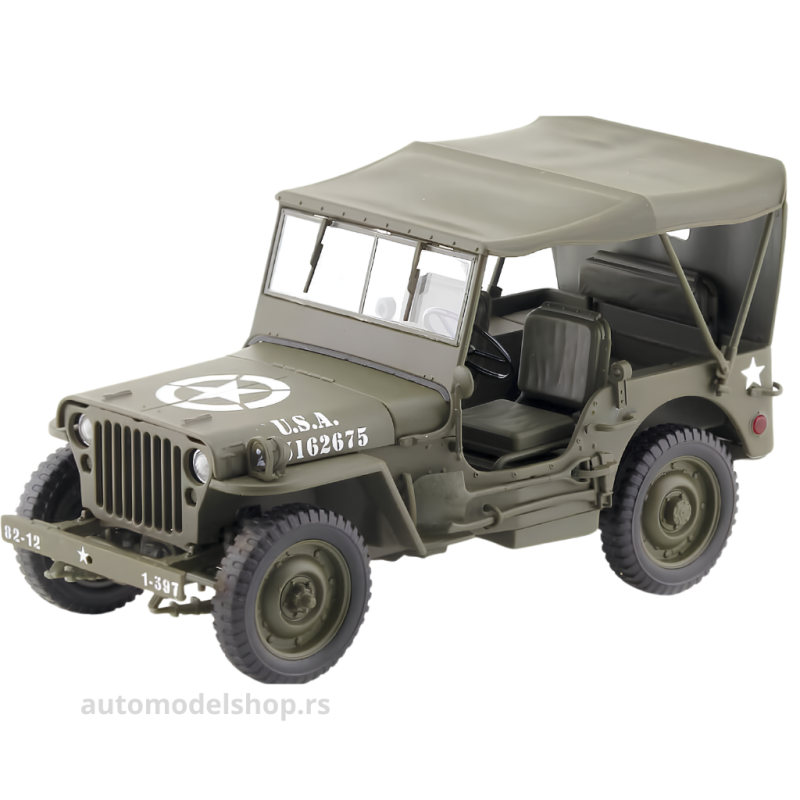 Jeep Willys U.S. Army - Oliv Green - 1943