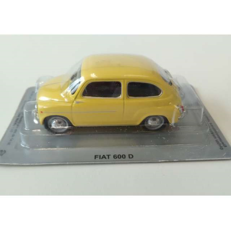Fiat 600 D, yellow
