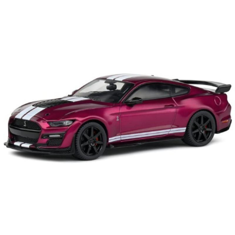 SHELBY MUSTANG GT500 – PURPLE W/WHITE STRIPES – 2020