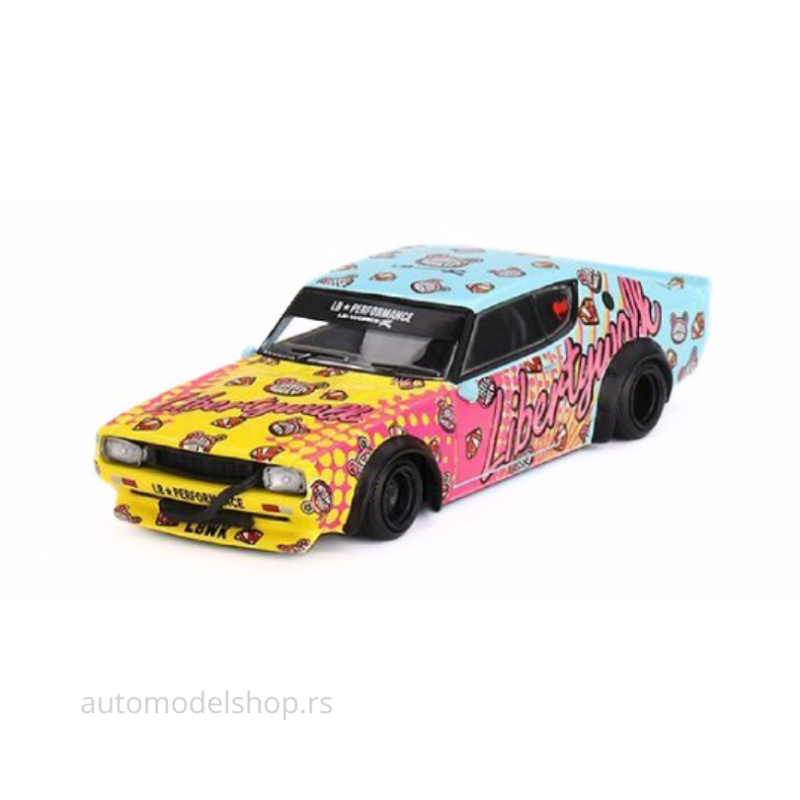NISSAN SKYLINE KENMERI LIBERTY WALK BI-COLOR 1973