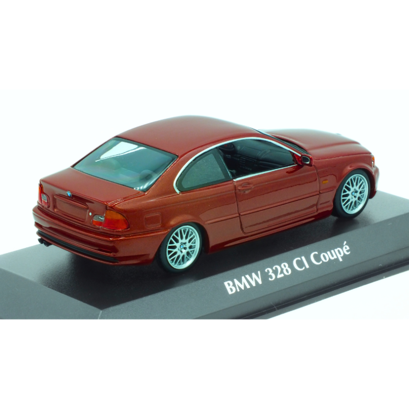 BMW 328 CI coupe  E46, red metallic 1999