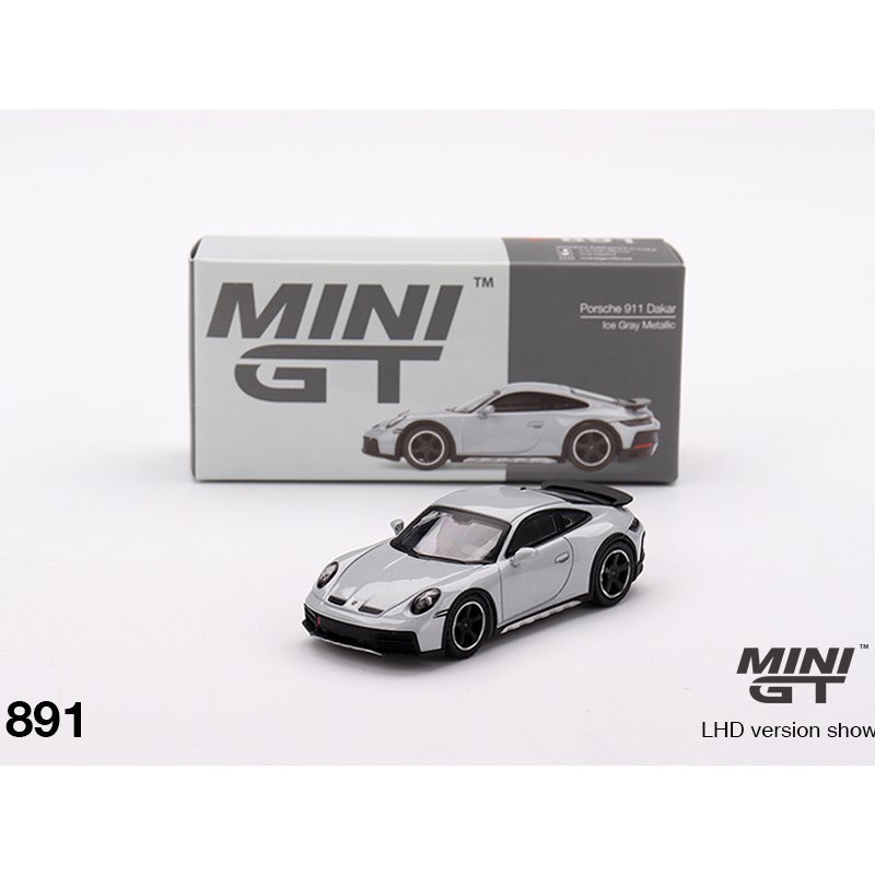 Porsche 911 Dakar Ice Gray Metallic 2023