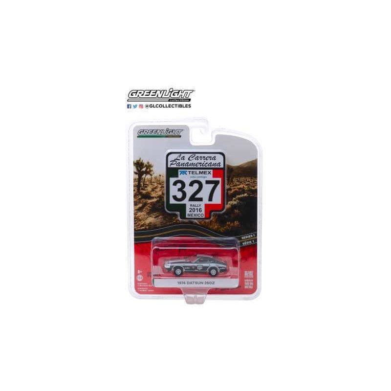 Datsun 260Z #327 *la carrera panamericana series 1*, black/white 1974