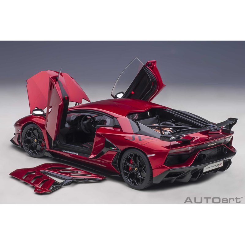 Lamborghini Aventador SVJ  rosso efesto/metallic red 2019