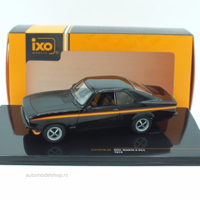 Opel Manta A GT/E Black Magic Black 1974