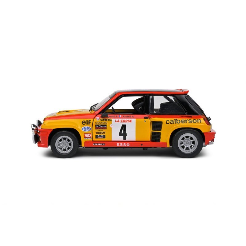 RENAULT 5 TURBO YELLOW #4 RAGNOTTI/ANDRIE TOUR DE CORSE  ,1980