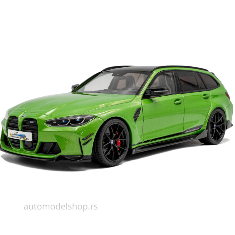 BMW M3 G81 Touring with Performance Parts – Green Metallic – 2024