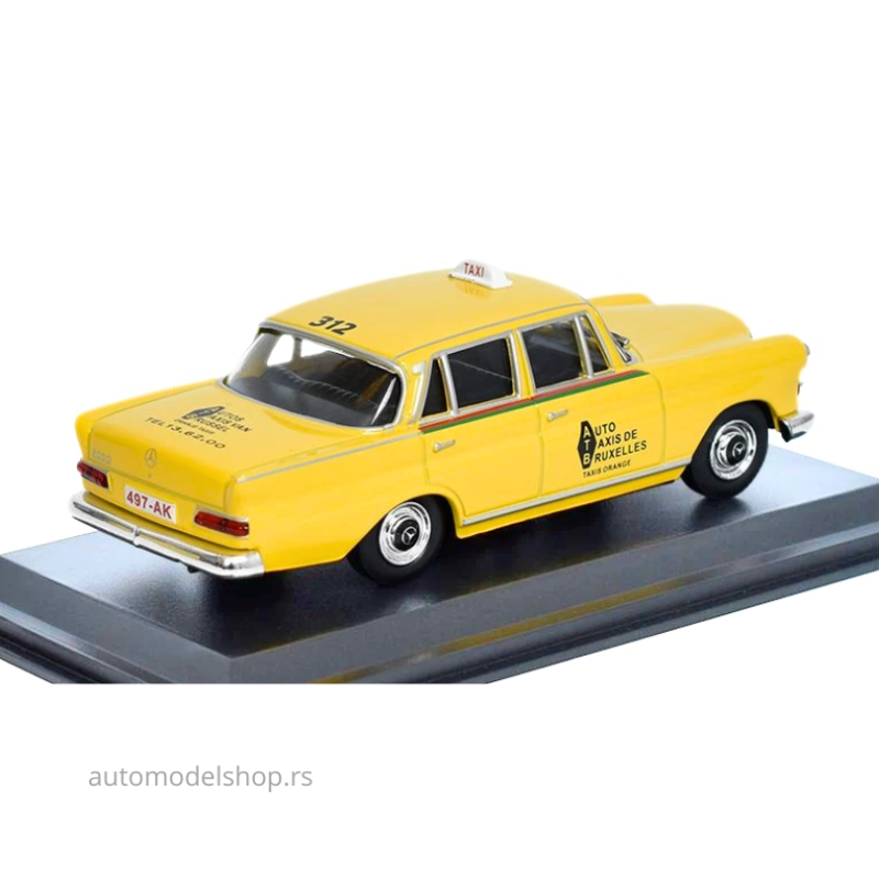 Mercedes 200 Bruxelles Taxi - Yellow - 1966 