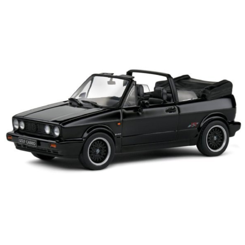 VOLKSWAGEN GOLF MKI CONVERTIBLE SPORTLINE BLACK ,  1992