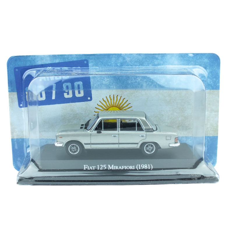 Fiat 125 Mirafiori, silver 1981