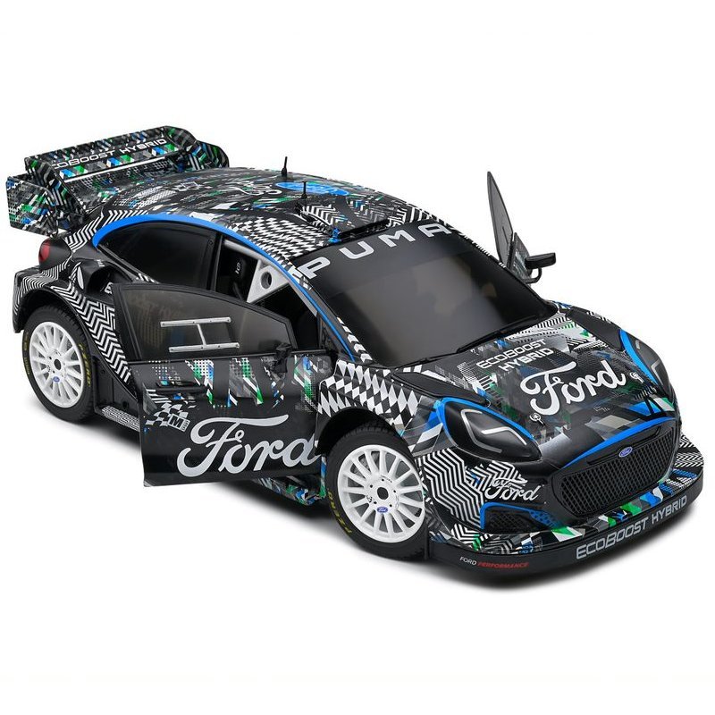 Ford Puma Rally 1 Hybrid Black Goodwood Festival of Speed 2021