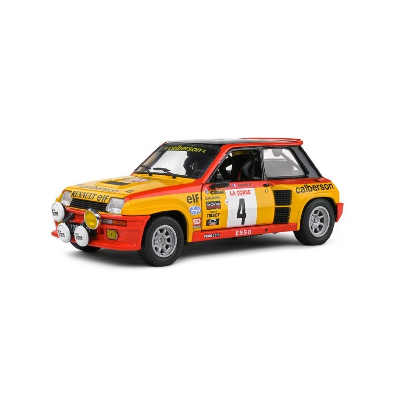 RENAULT 5 TURBO YELLOW #4 RAGNOTTI/ANDRIE TOUR DE CORSE  ,1980