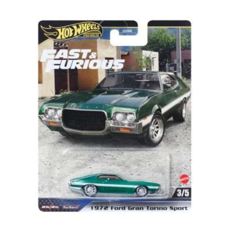 Ford Gran Torino Sport, green/white stripe 3/5 F&F 1972