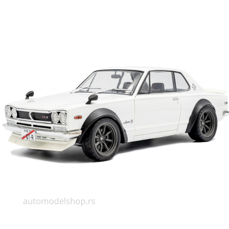 Nissan Skyline (C10) Hakosuka SOLIDO WORKS – Pearl White – 1970