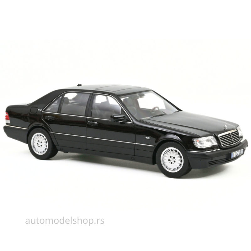 Mercedes-Benz S600 - Obsidian Black Metallic - 1997