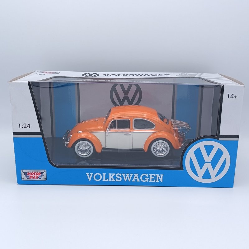 Volkswagen Beetle with Rear Luggage Rack 