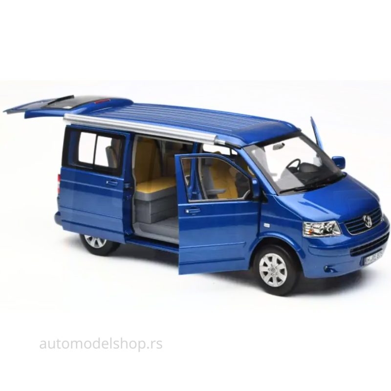 VW T5 California - Ravenna Blue metallic -2003