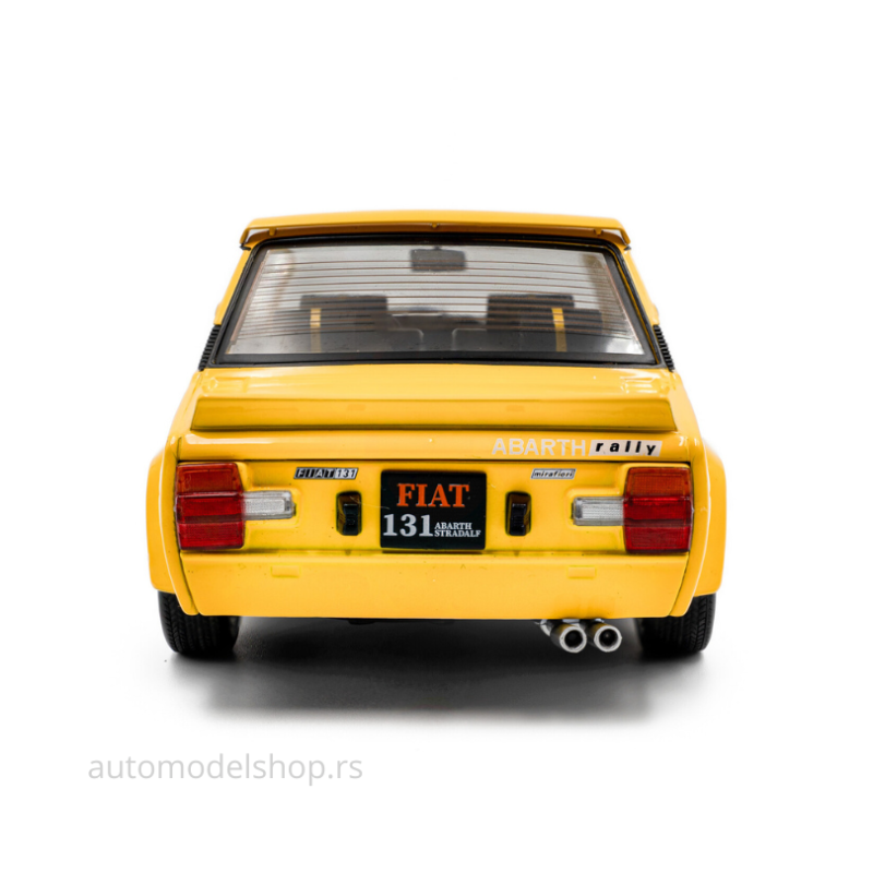 Fiat 131 Abarth - Yellow – 1980