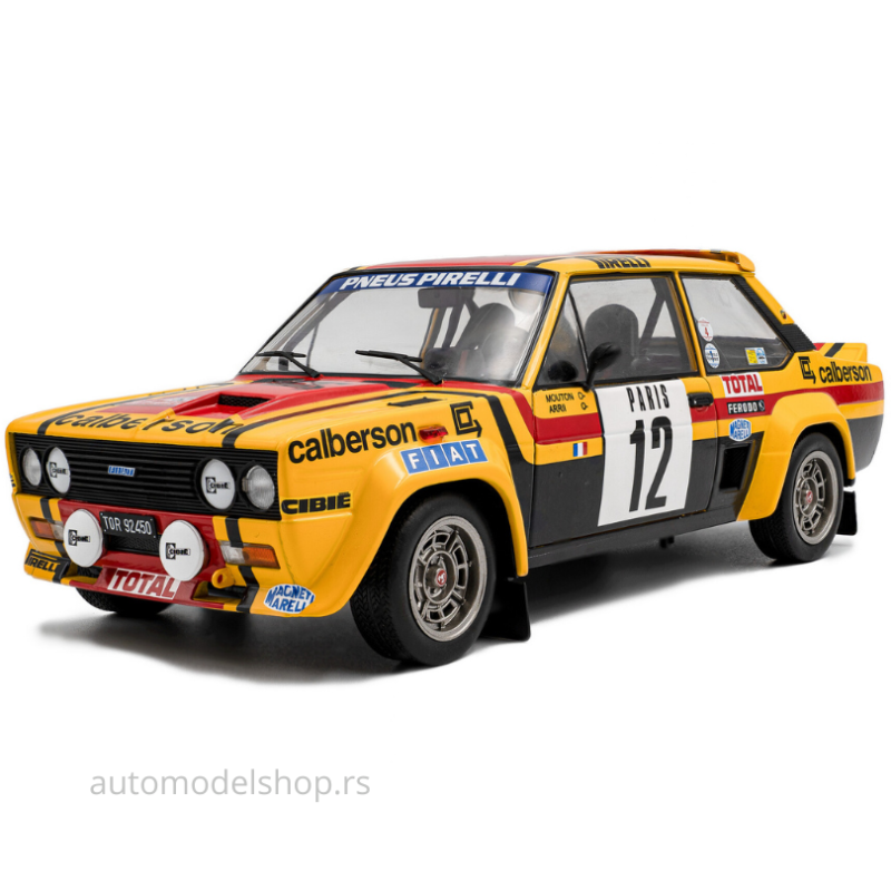 Fiat 131 Abarth – Rallye de Monte-Carlo – #12 M.Mouton / Arri - 1980