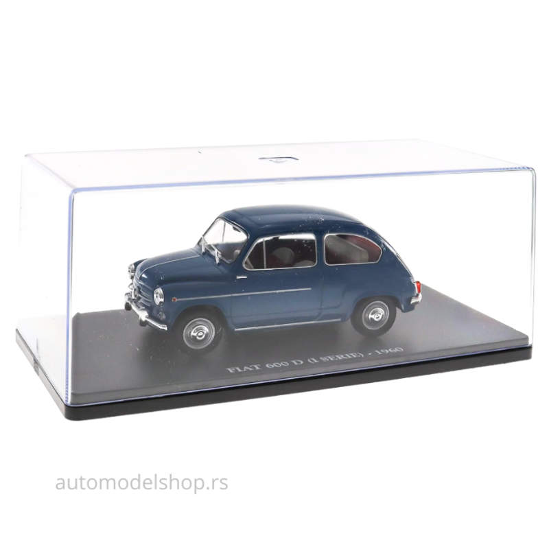 Fiat 600D - Blue - 1960 